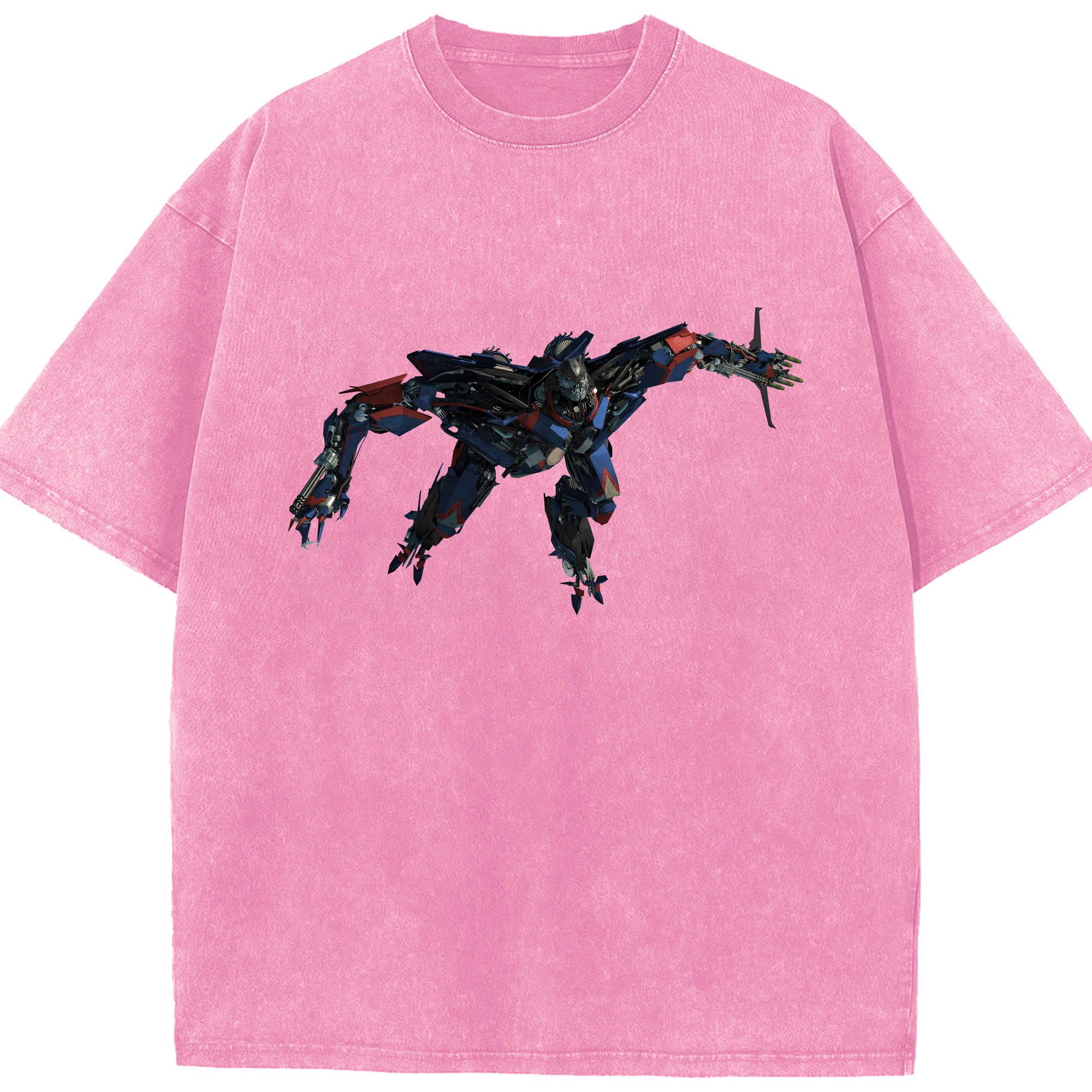 （画像用） Transformers トランスフォーマー 綿100% ヴィンテージ風 半袖Tシャツ（フロントプリント）
